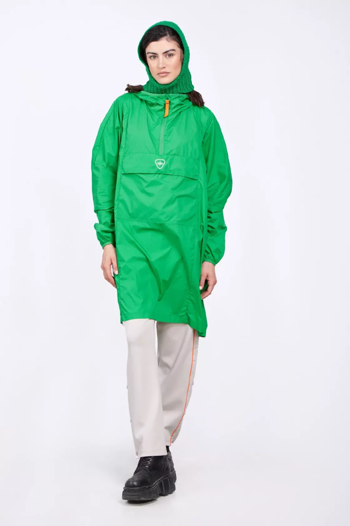 Anorak Coupe-Vent De Poche En Nylon Fin Titi Absinthe*Gertrude Cheap