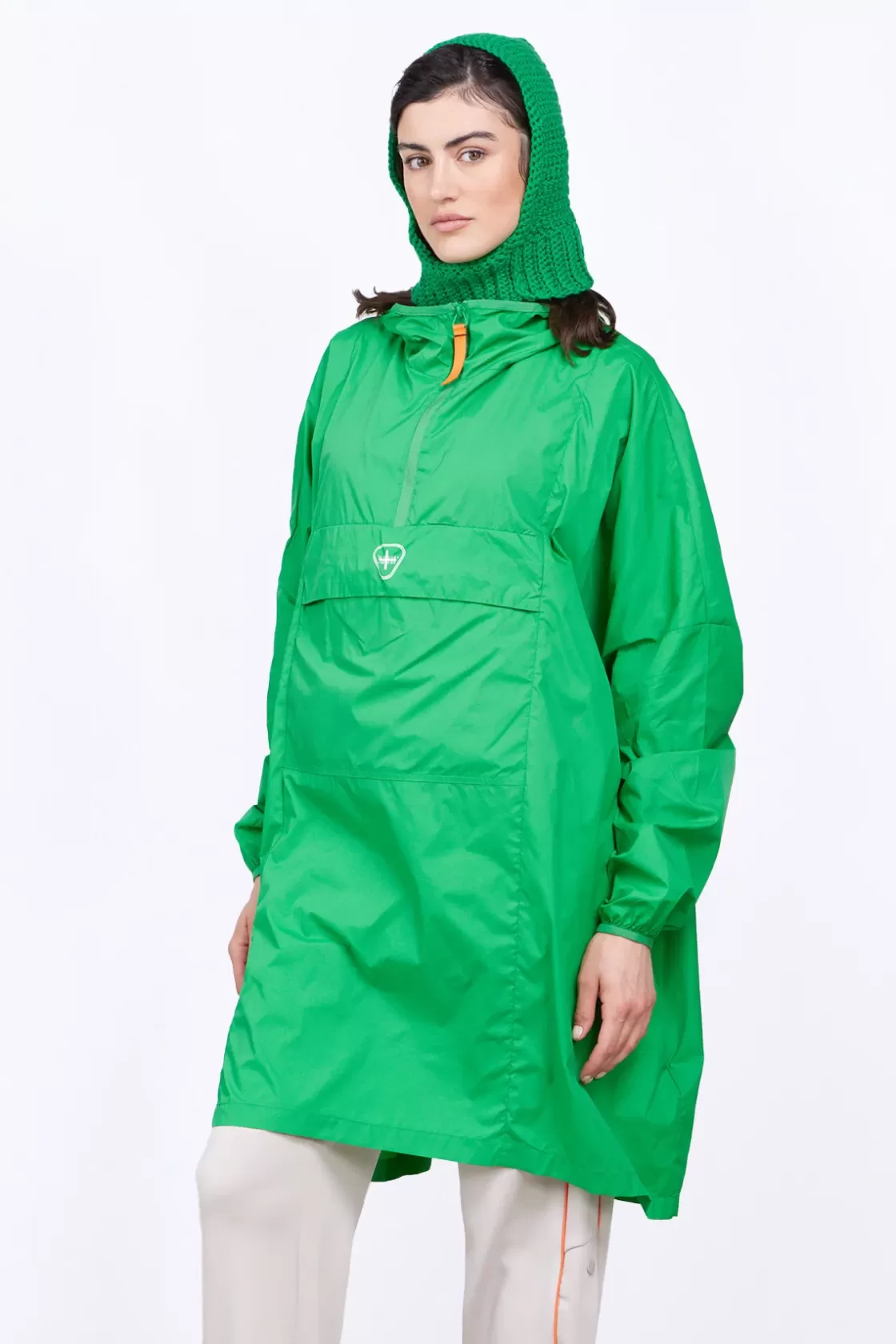 Anorak Coupe-Vent De Poche En Nylon Fin Titi Absinthe*Gertrude Cheap