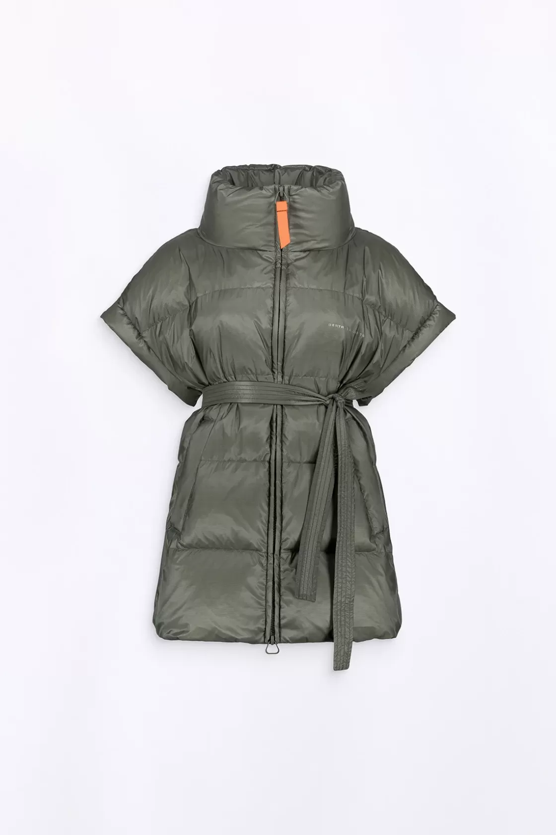 Doudoune Sans Manches Oversize En Nylon Ripstop Gaia Kaki*Gertrude Sale