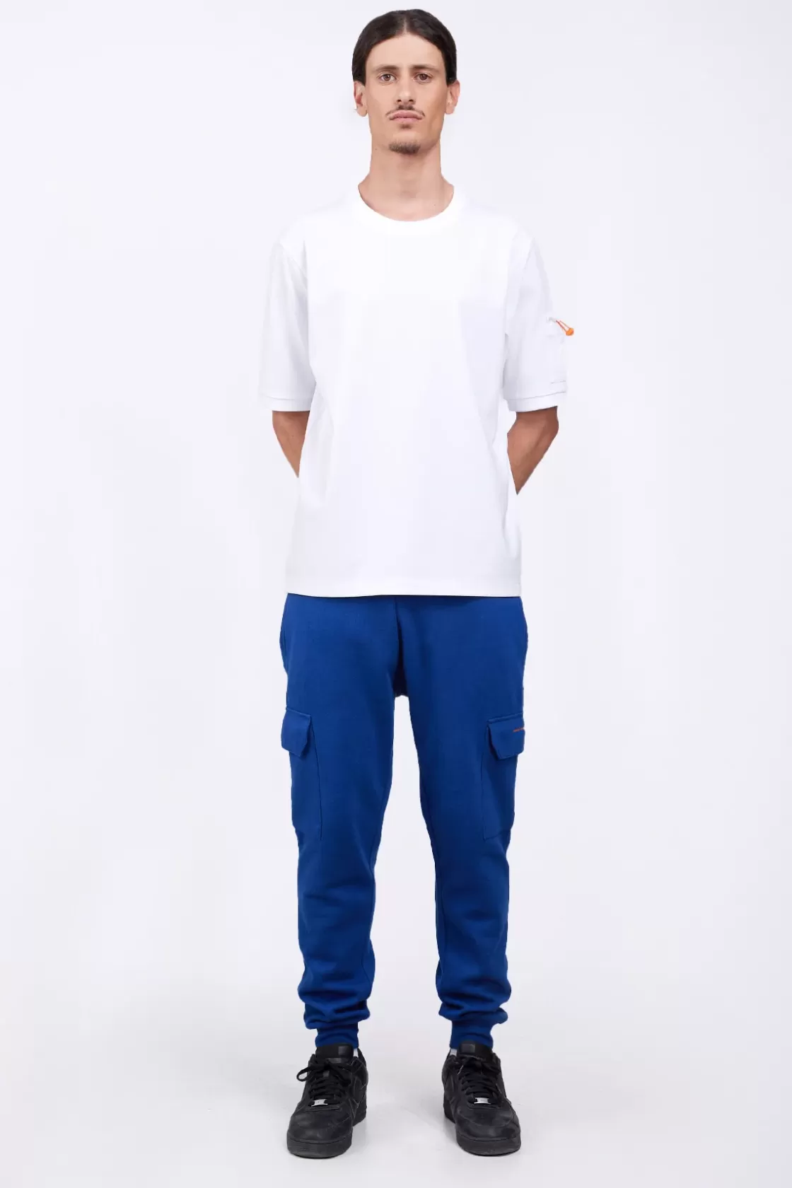 Pantalon De Jogging Homme Poches Cargo Mario Worker Blue*Gertrude Cheap