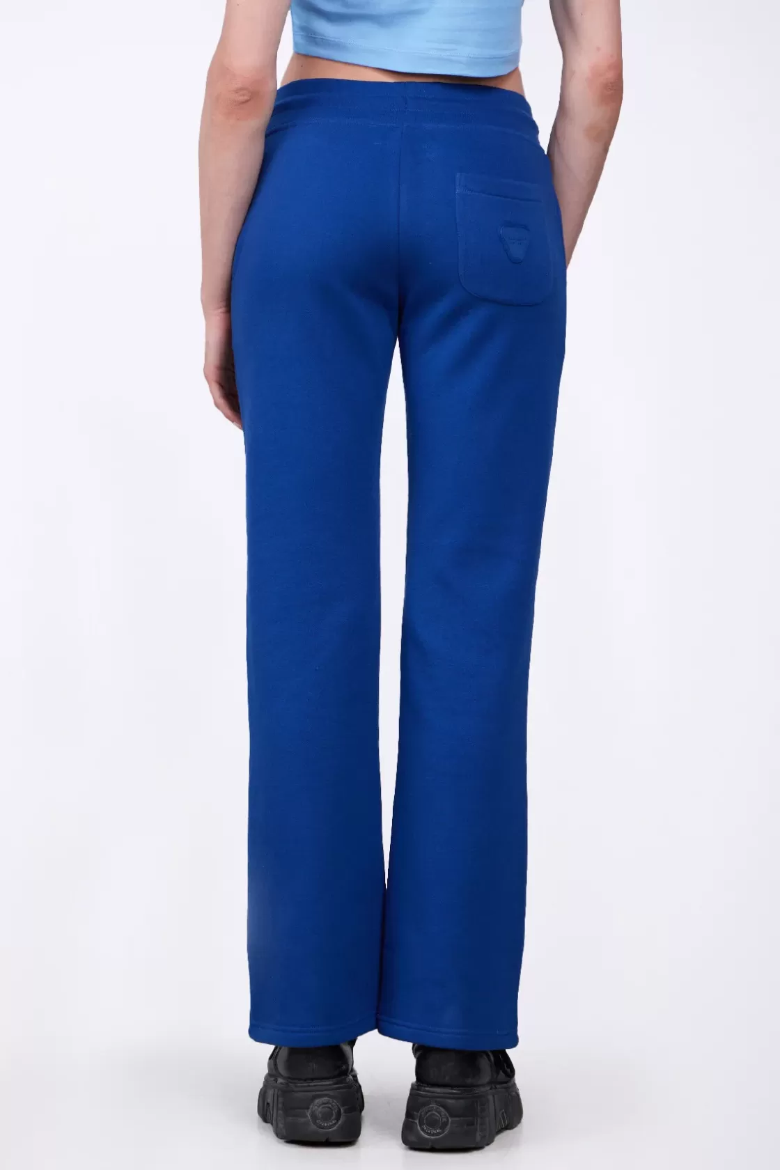 Pantalon Jogging Flare Taille Haute Nanou Worker Blue*Gertrude Sale