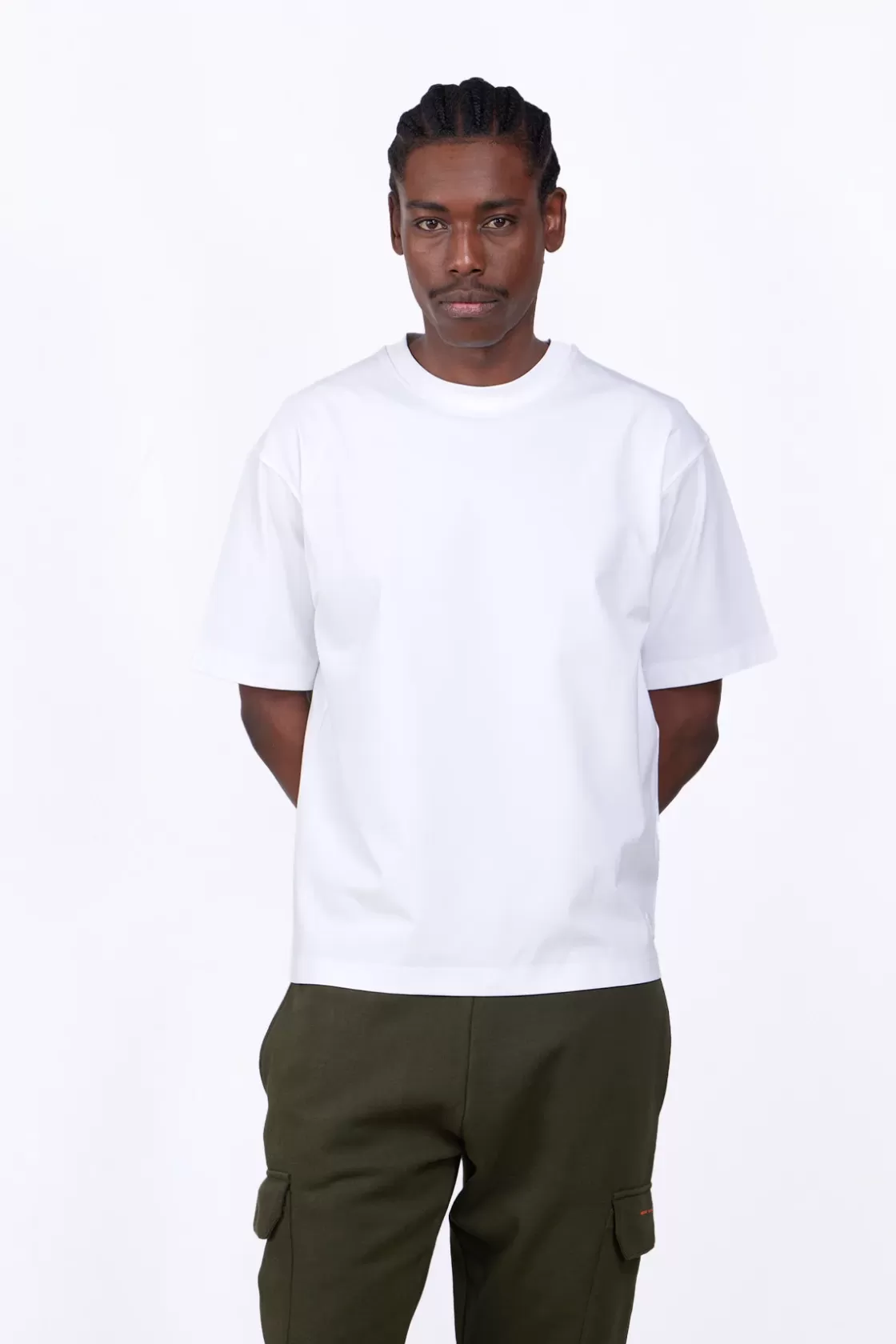T-Shirt Col Rond Coupe Oversize Barnabe Optic White*Gertrude Outlet